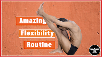 flexibility routine-flexibility pose